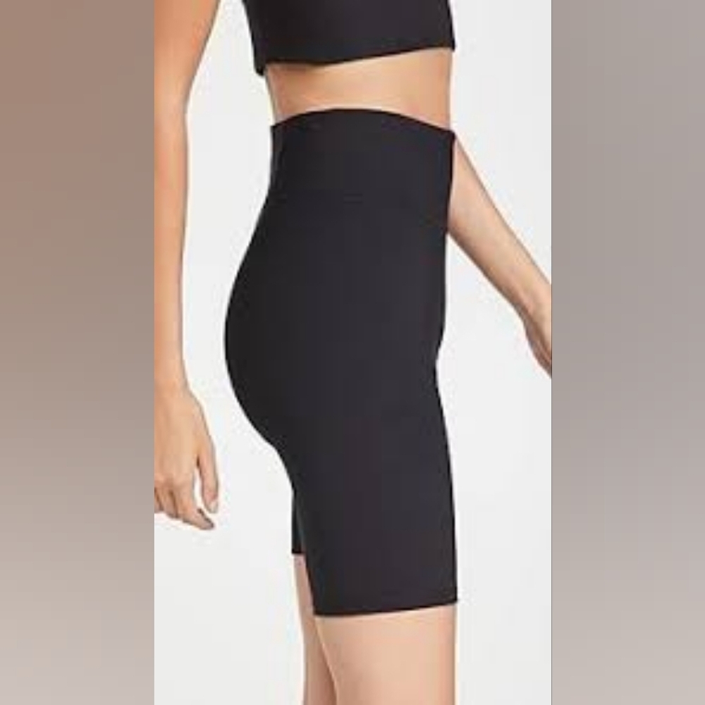 Madewell MWL Form High-Rise 7" Biker‎ Shorts Women's XXS Athleisure Black Casual - Picture 3 of 6